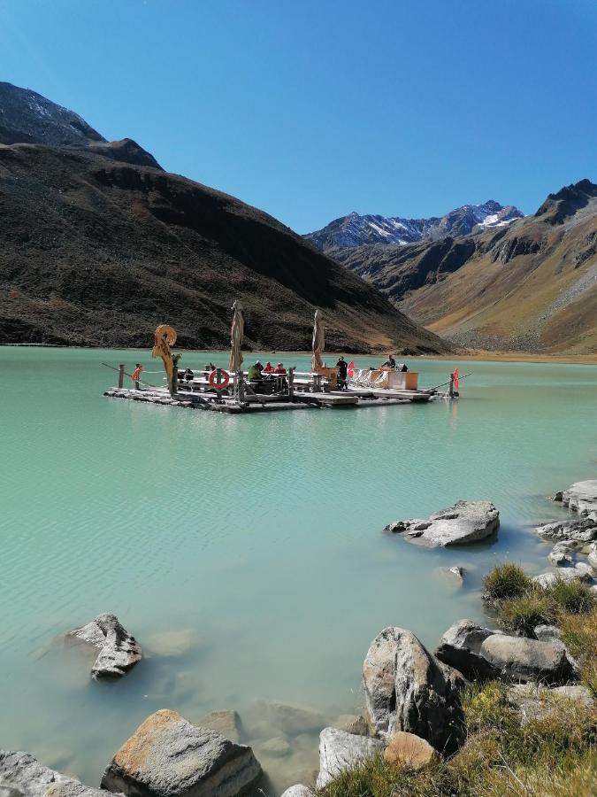 Berg-Juwel Apartment Sankt Leonhard im Pitztal Bagian luar foto