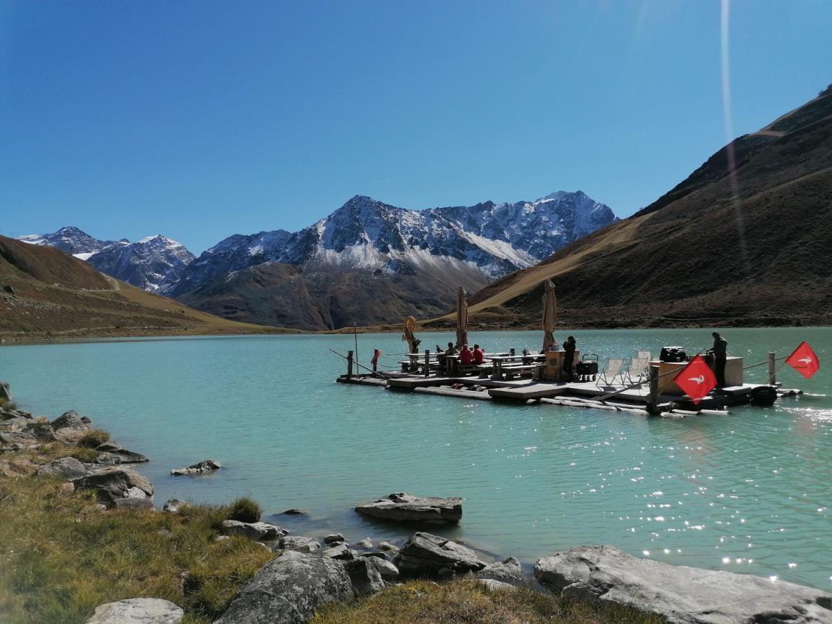 Berg-Juwel Apartment Sankt Leonhard im Pitztal Bagian luar foto